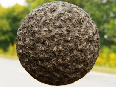 Realistic Procedural Gardening Soil Texture Material Texture