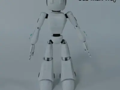 robot 3 3D model