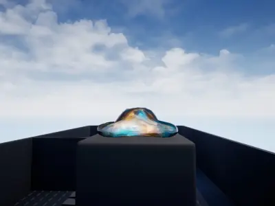 BigBlob the slime Low-poly 3D model