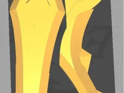 Light of foliar 3D model