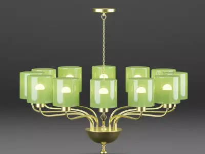Chandelier 1708 3D model
