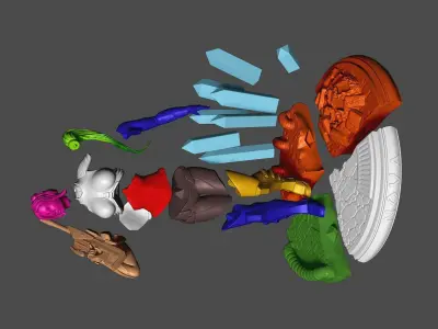 NOVA for 3D Printing fanart Cutted Keyed and Tested 3D print model