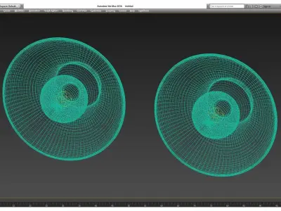 Handmade Ceramic Dish Wall Sconce - Lighting Collective 3D model