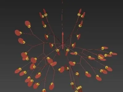 Heracleum II Pendant light 3D model