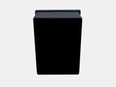 TJOG Storage box with lid 4 Low-poly 3D model