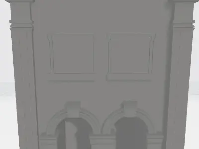 Fantasy Building - Old Timey 3D model
