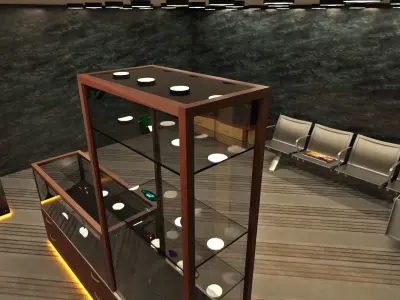 Jewelry Shop 3D model 3D model