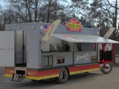  Schmidt Sausage Truck Food Rigged 
