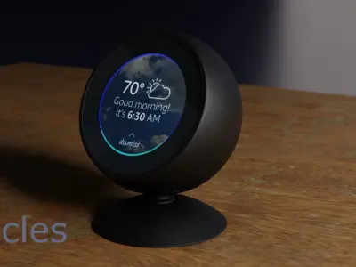 Amazon Echo Spot 3D model