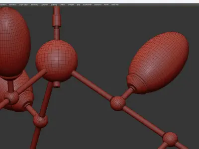 GRENE Low-poly 3D model