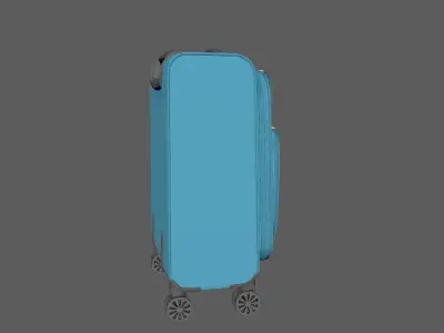 cloth trolley bag 3D model