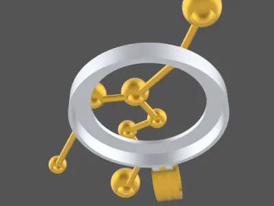 Necklaces of constellations 3D print model