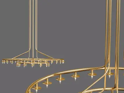 Stardust ceiling 3D model