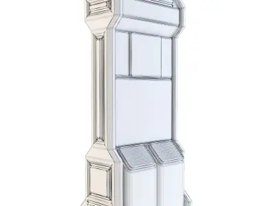 Space Station Screens 3D model