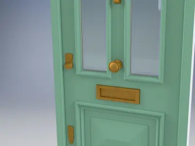 London door 3D model