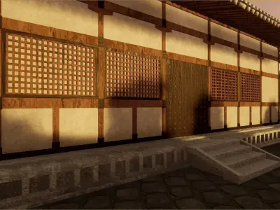 Japanese House 3D model