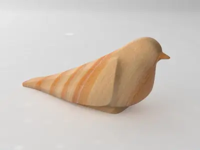 Pigeon bird 3D print model