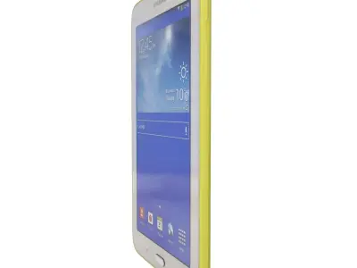 Samsung Galaxy Tab 3 Lite 7 0 3G Yellow 3D model