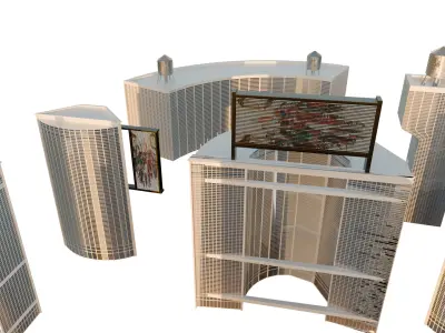 The Modern City Pack 3D model