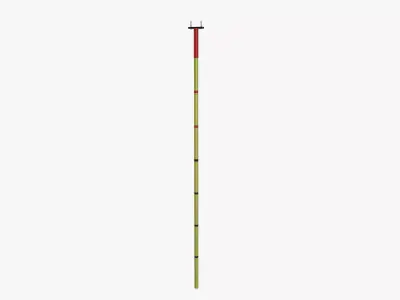 Insulating rod Low-poly 3D model