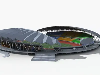 Gymnasium 3 3D model