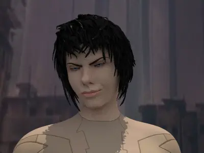 The Major - Ghost in the shell 3D model