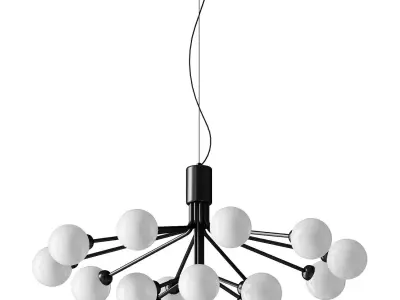 Possini Euro Davina LED Sputnik Chandelier 3D model