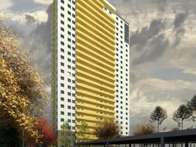 Residential Building  Sonne 3D model