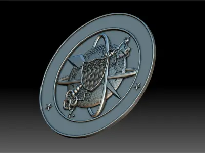 Cyber Seal 3D print model