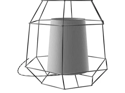 Table lamp Wire 3D model
