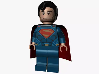 LEGO Superman Batman v Superman 3D model