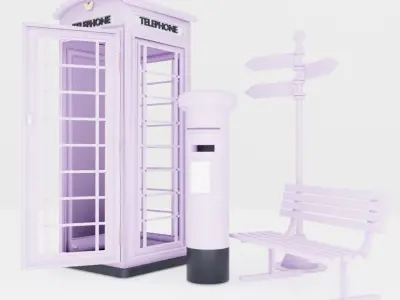 london 3D model