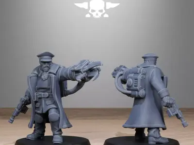 FreeGuard Officer 3D print model