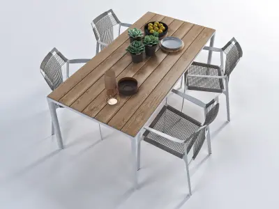 Nodi Armchair by Tribu 3D model