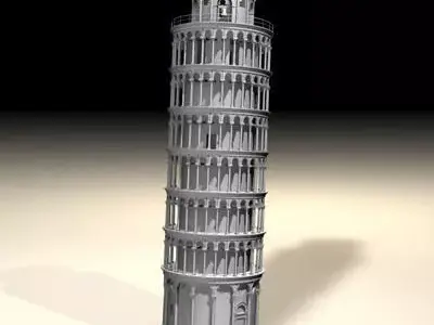Pisa Tower 3D model