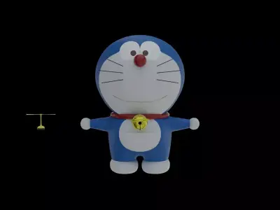 Doraemon 3D model