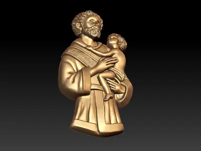 Saint Benedict 3D print model purchase