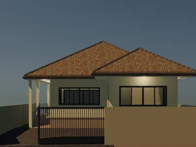 Small house 001 3D model