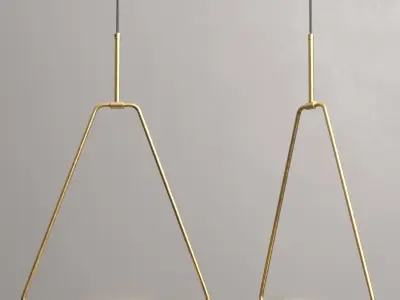 PERCHOIR Pendant by Lambert and Fils 3D model
