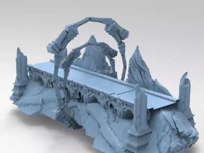 Syrian ancient ruins  3D model