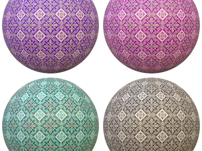 tile patterned 139-seamless-4k-pbr  Texture