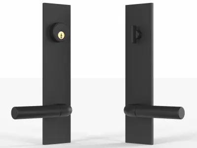 Tumalo Handle - Exterior Door Set 3D model