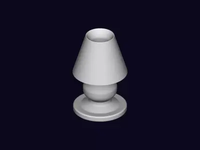 Table Lamp 3D model