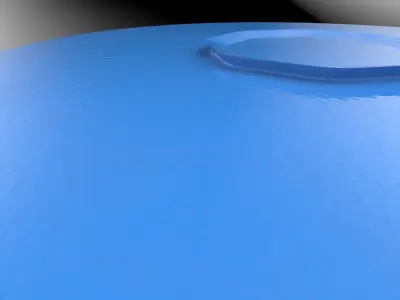 Simple Chair and stool table tea garden table 3D model