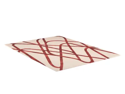 Farrah Ruby  rug 3D model