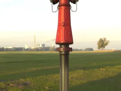 Fire Hydrant VAG NOVA 1885 - Low-Poly Version Low-poly 3D model