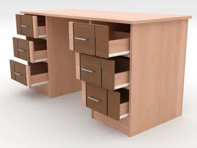 Office Table 3D model