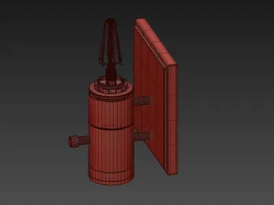 PERFORATED PERFECTION SCONCE 3D model