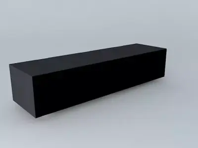 Media Cabinet  Free 3D model