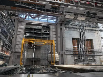  Conceptual Maintenance Center for Low-orbit Vehicles 